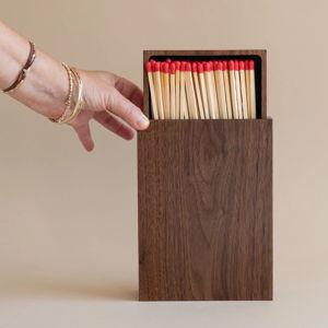 Giant Wood Matchbox by Glaze