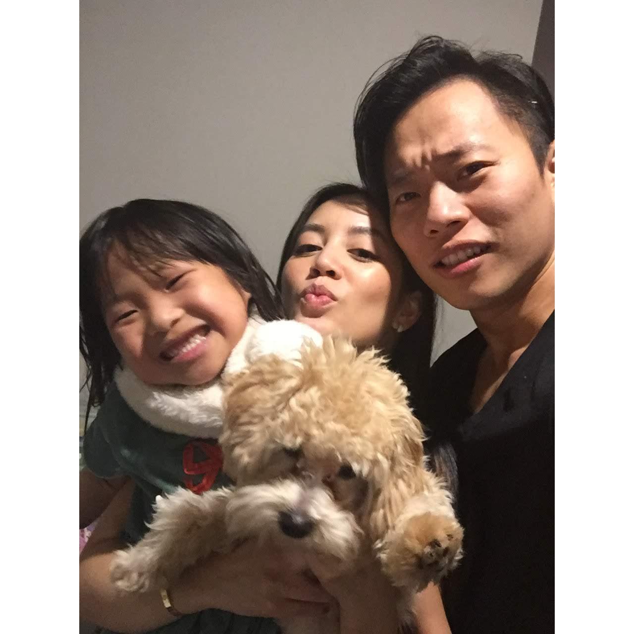 Sometimes we pretend Ava Long (daughter of Kevin's orthopedic coresident Mitchell) is our daughter...#asianbaby #straightAs