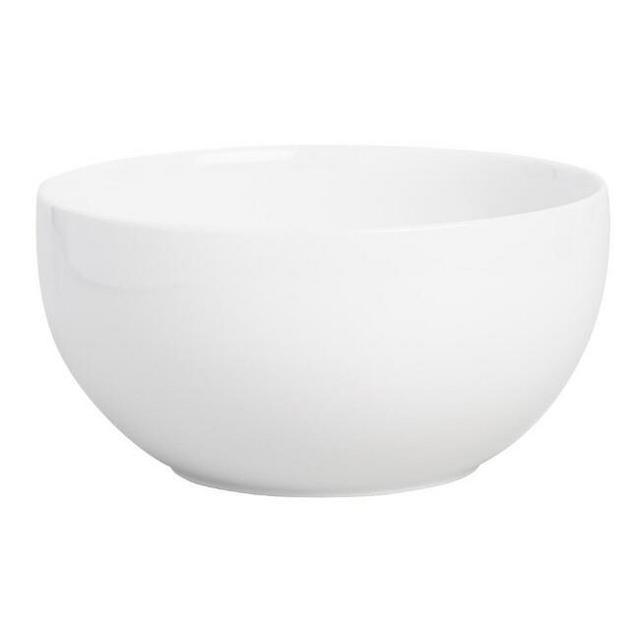White Porcelain Coupe Serving Bowl