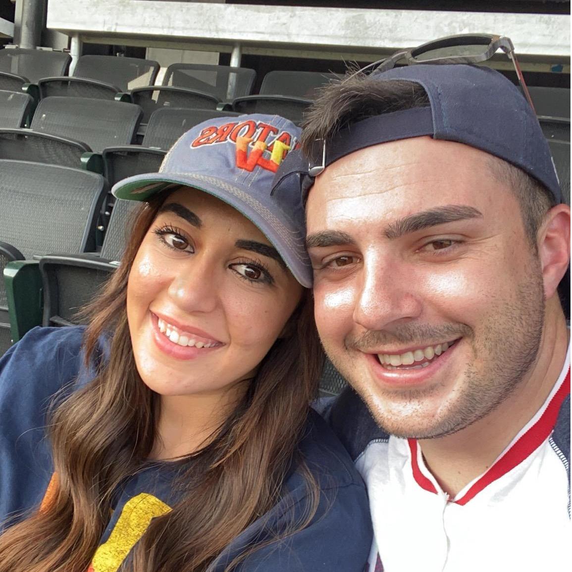 Fun fact: Baseball is Mike's favorite sport to watch! Madonna goes with him to all the games... only for beer and chicken fingers.
