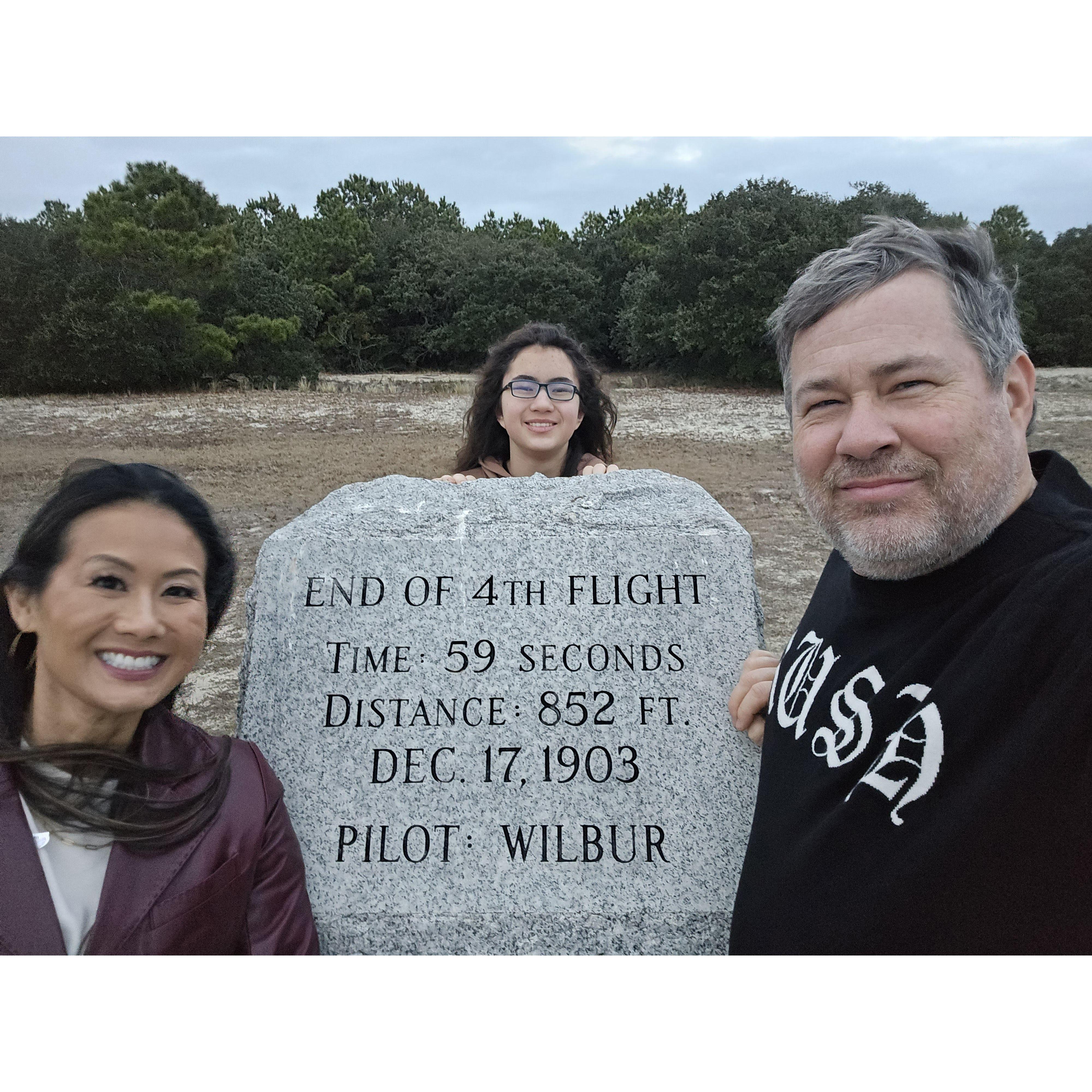 Kitty Hawk Trip during Christmas Break 2024
