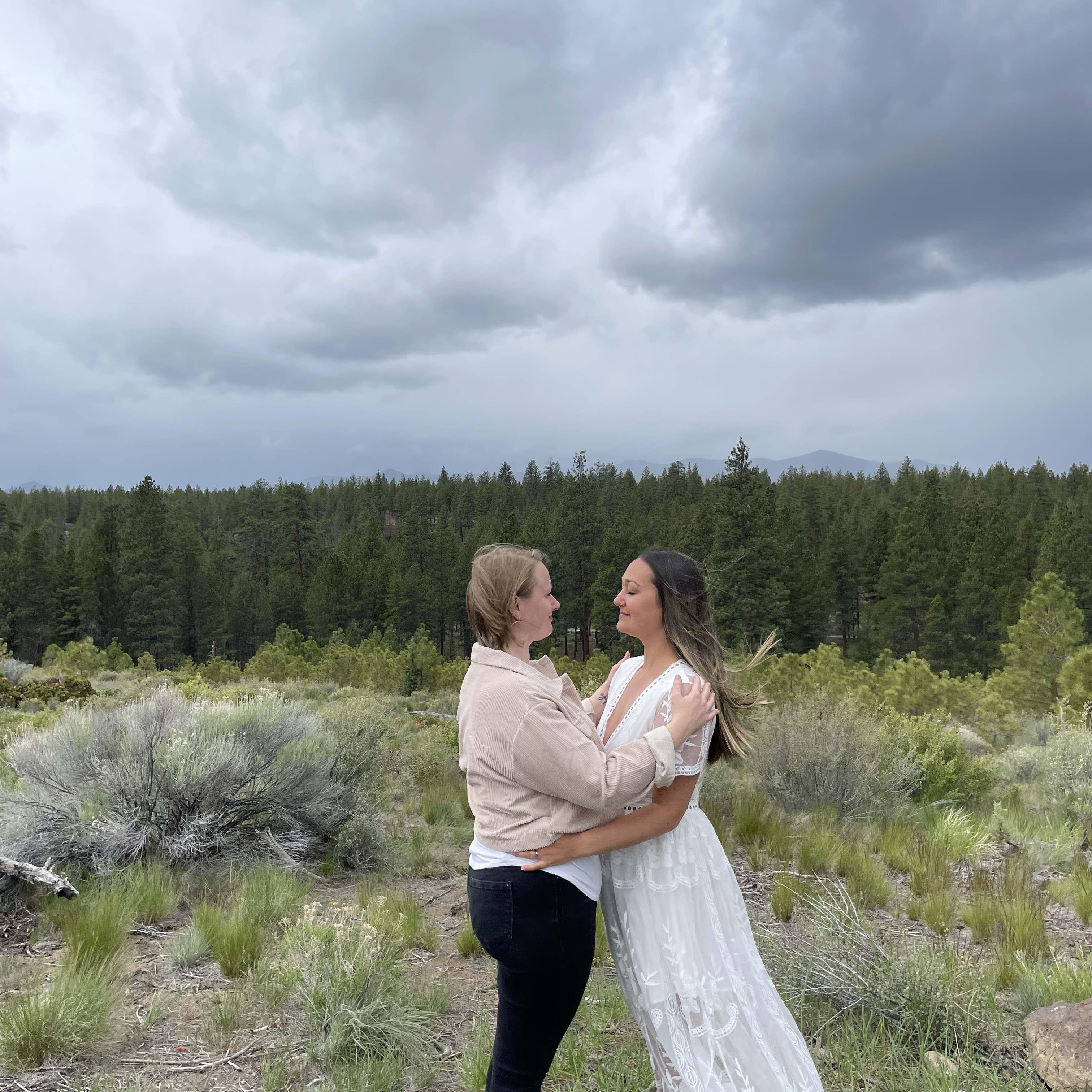 Engagement photoshoot at Shevlin Park