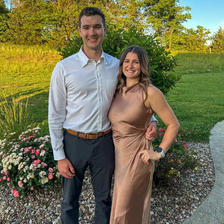 went to our first wedding together