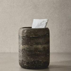 TRAVERTINE MARBLE TOOTHBRUSH HOLDER