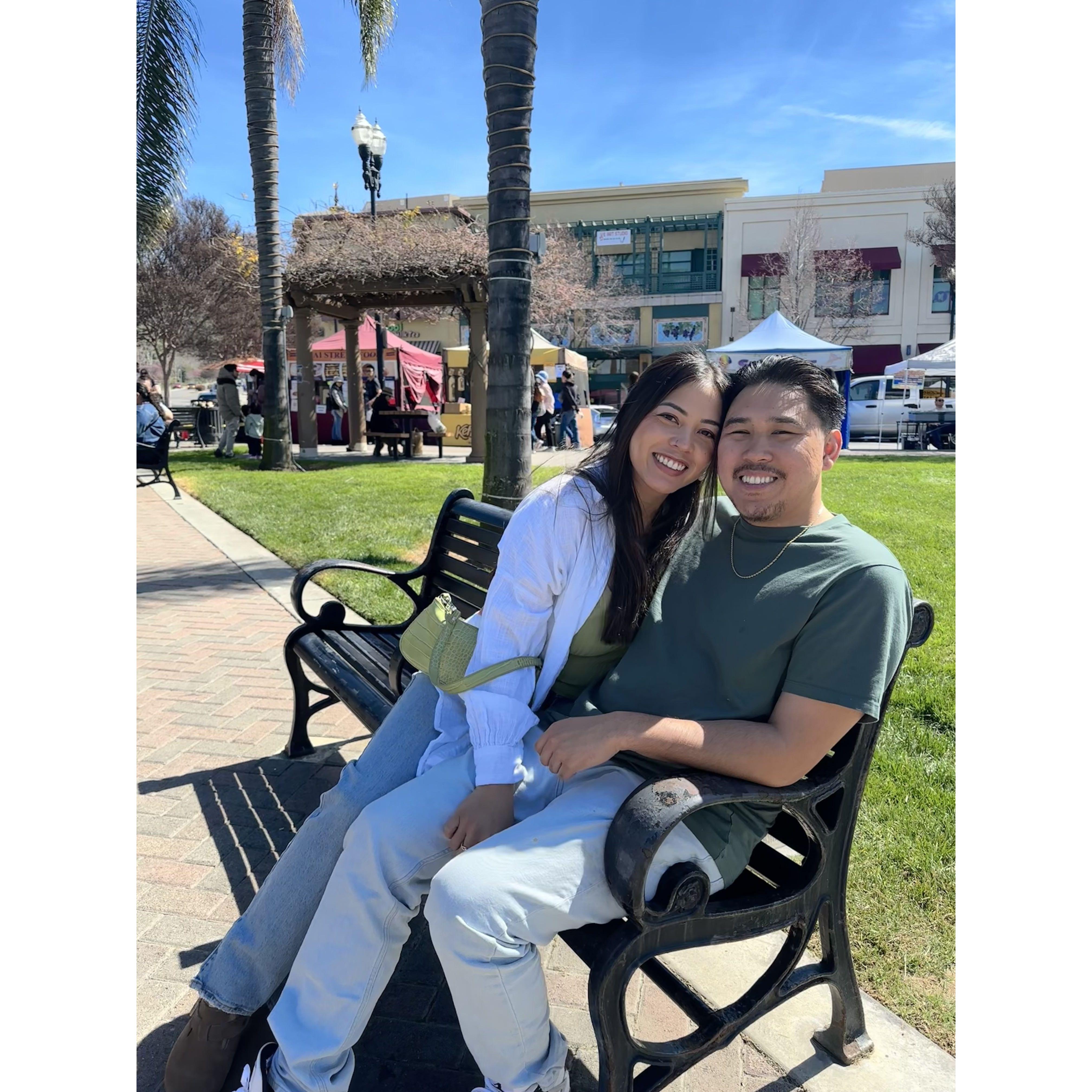 EV farmer's market. photo by Mila