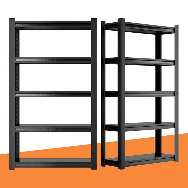 Garage Shelving,72" Garage Storage Shelves Heavy Duty Garage Shelf,Adjustable Metal Shelf Storage Units,Heavy Duty Shelves for Storage,Metal Shelves Rack Warehouse Industrial Storage72*15.8*35.5