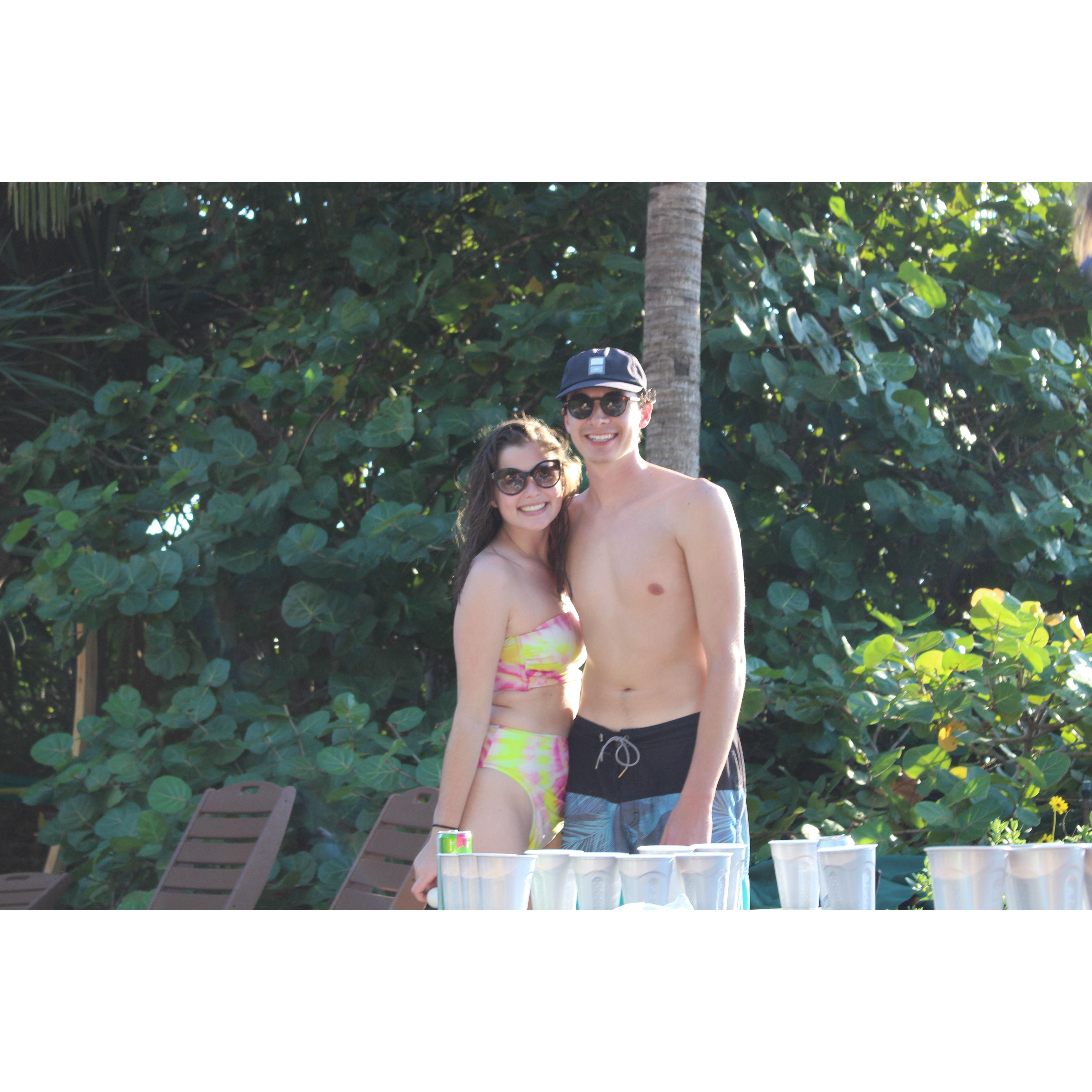 November 2020 - We spent thanksgiving with Sarah's family in Florida during the pandemic.