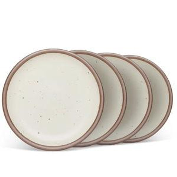 East Fork Pottery: Side Plate 4-Pack (color: Panna Cotta)