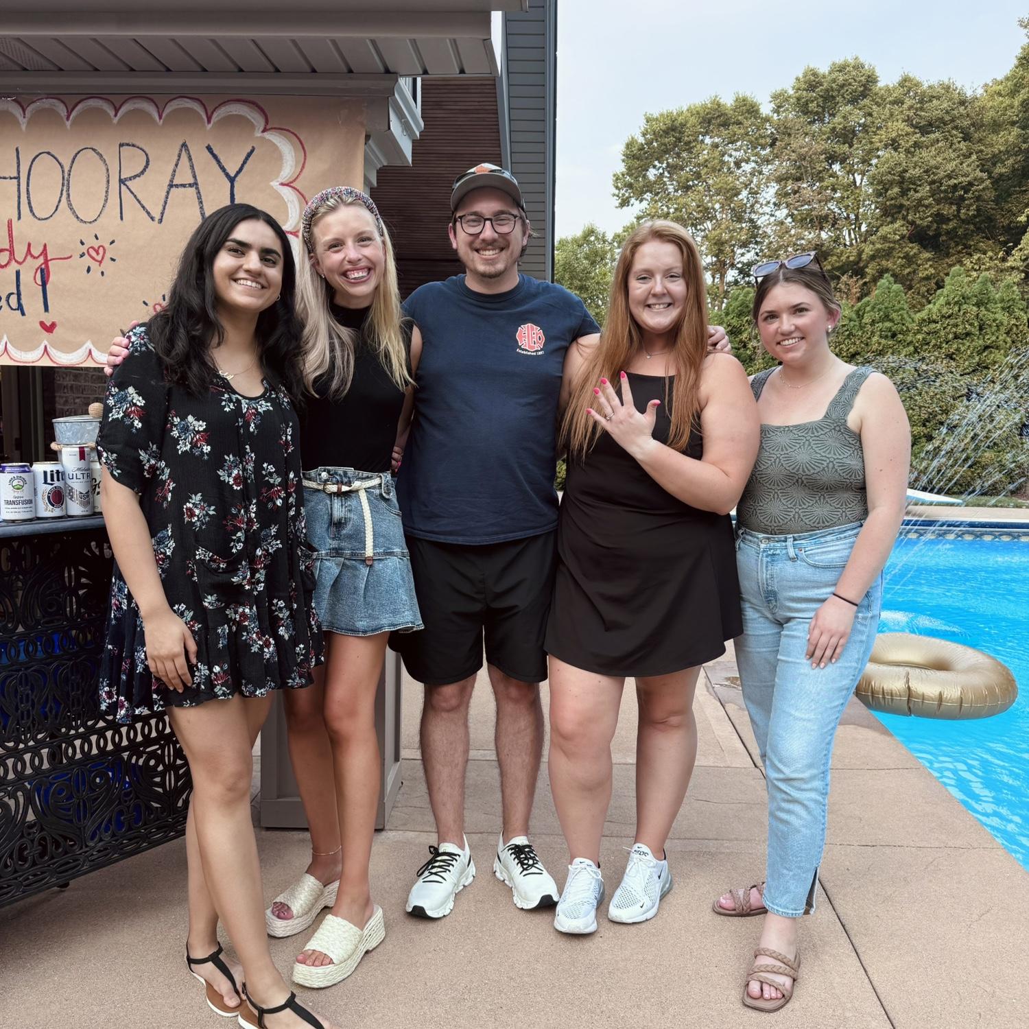 Surprise engagement party!