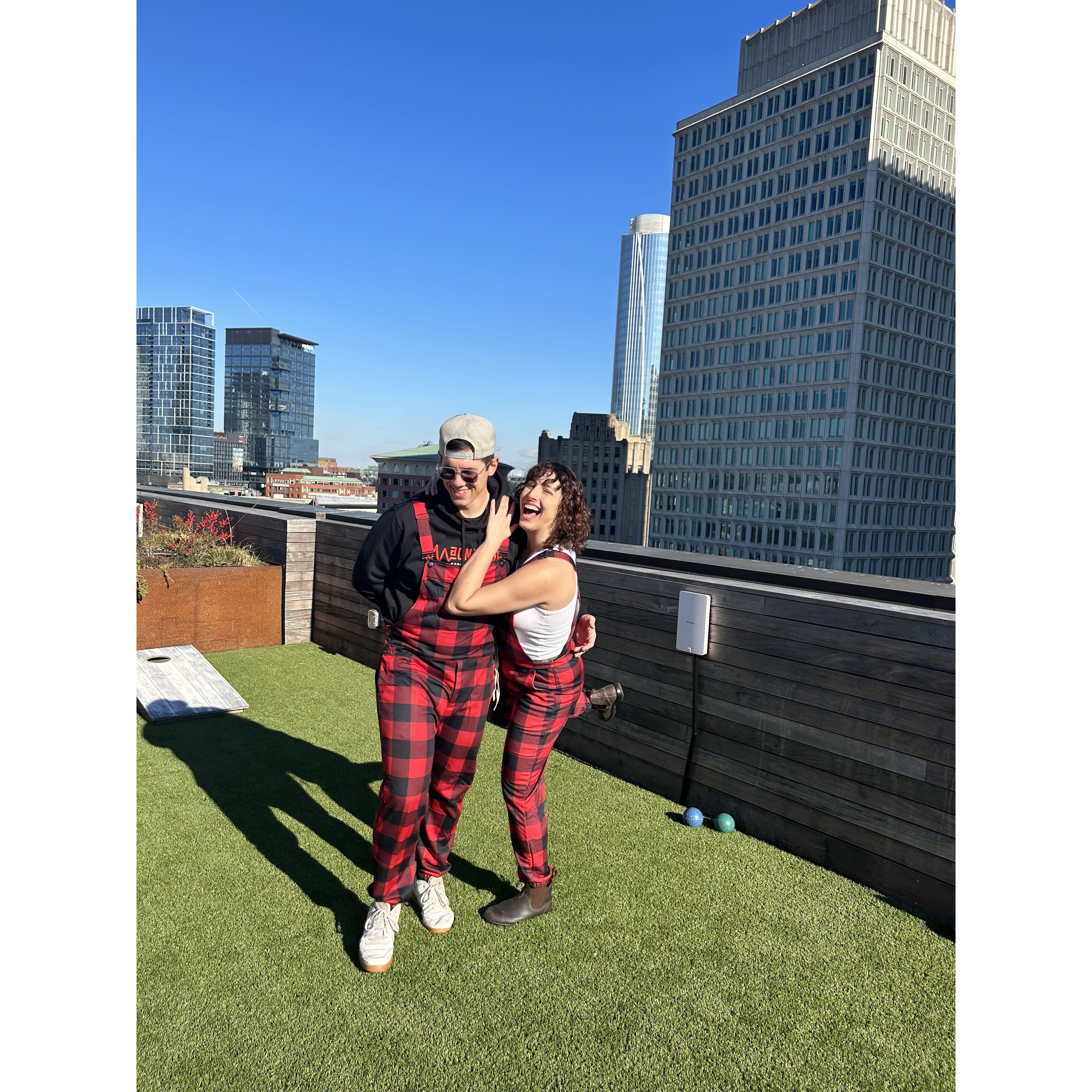 This was a photo for Thanksgiving