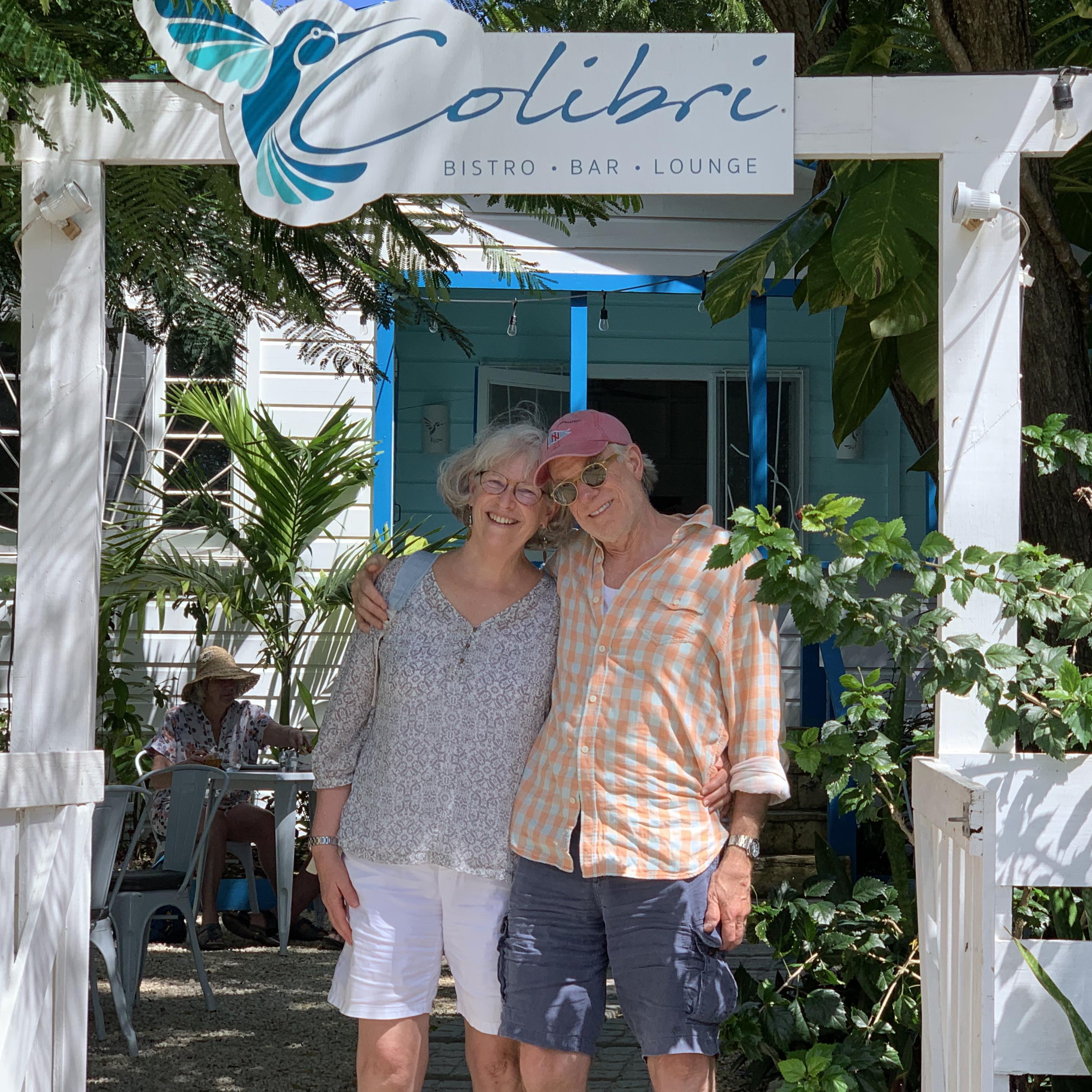 Great little restaurant in English Harbour, Antigua, 2020