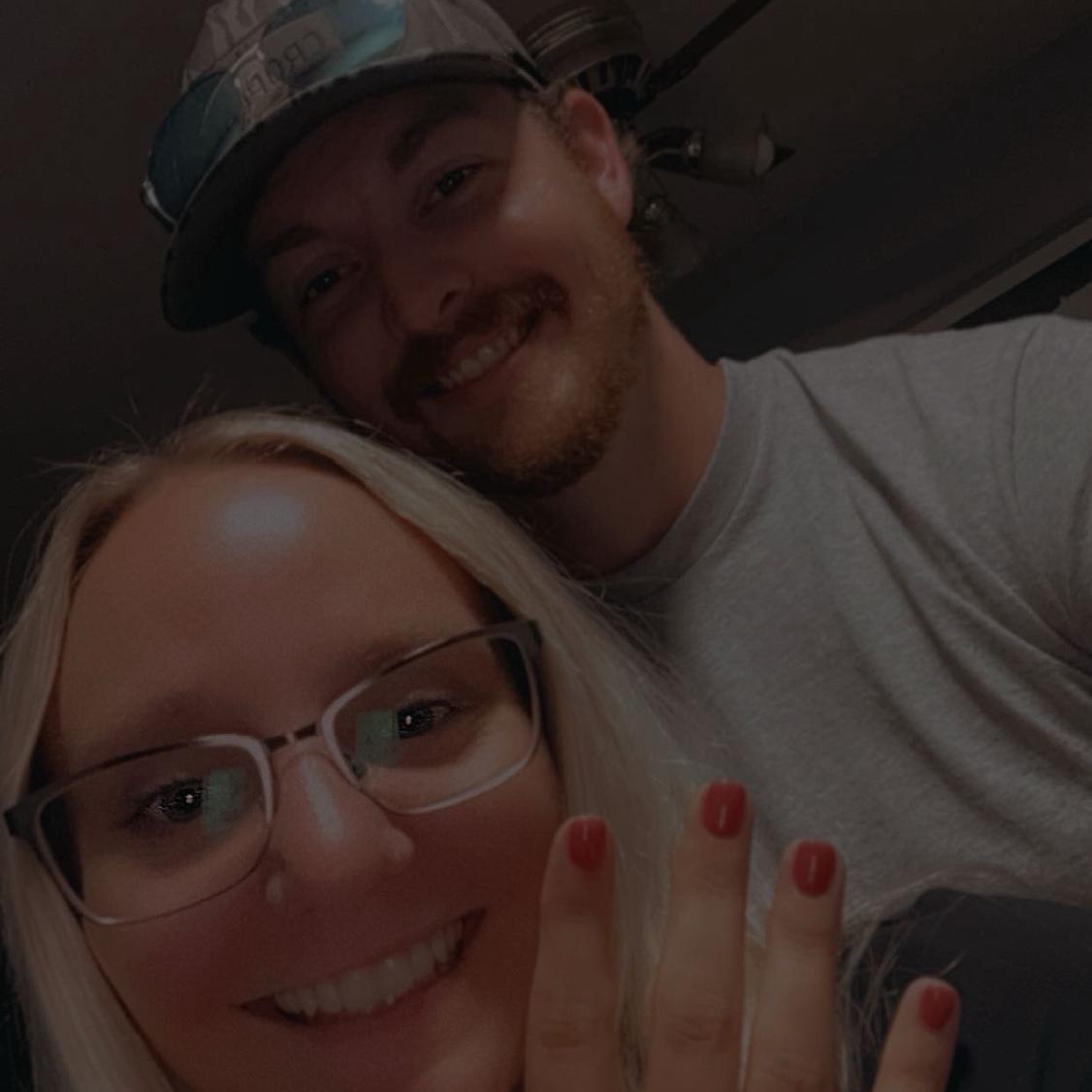 The night he proposed!