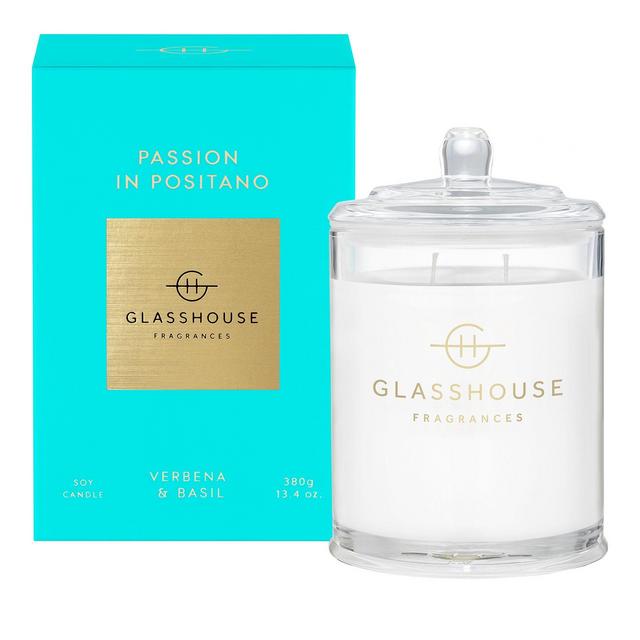 Glasshouse Fragrances Passion In Positano Verbena & Basil Candle, 13.4 oz.
