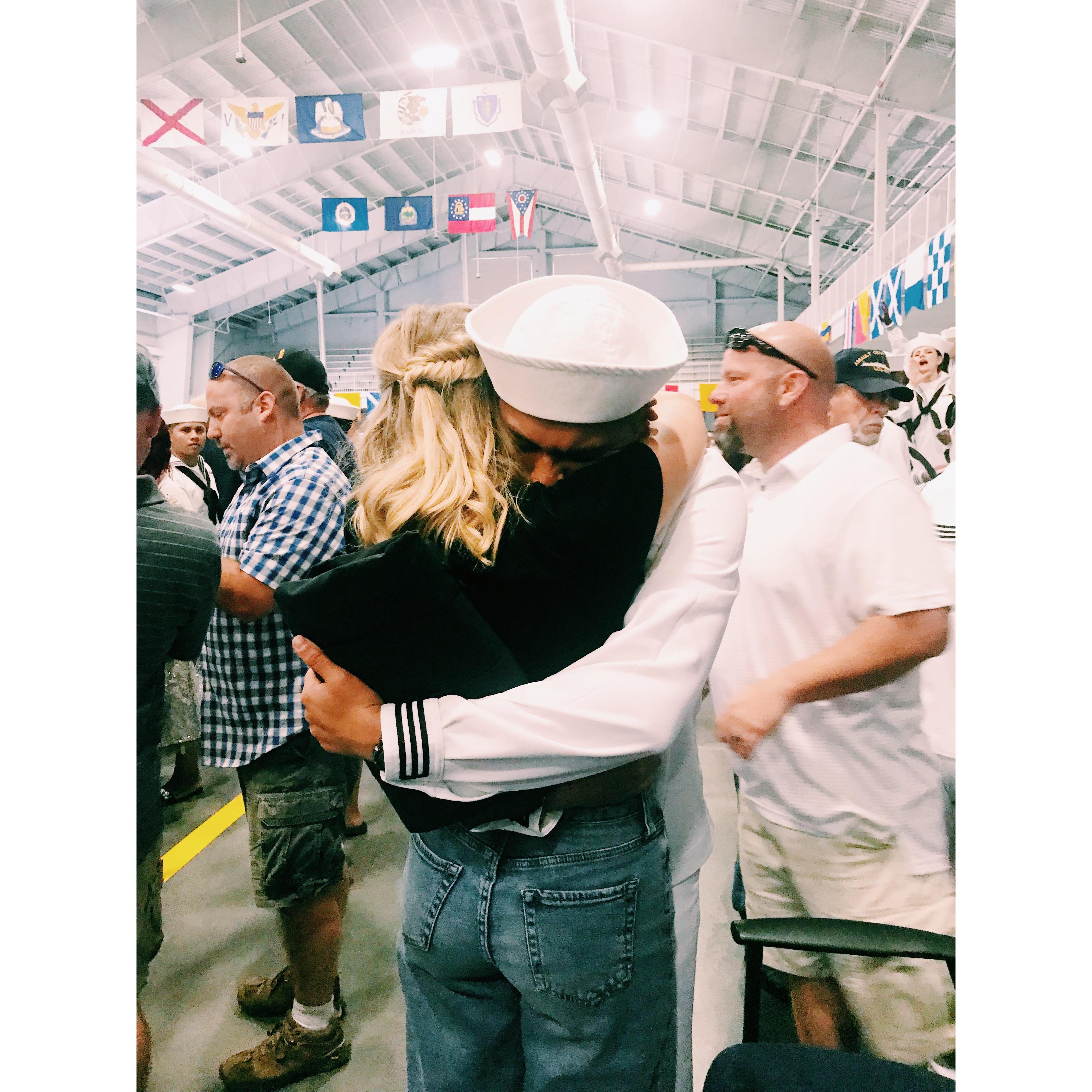 Boot camp graduation, August 2018