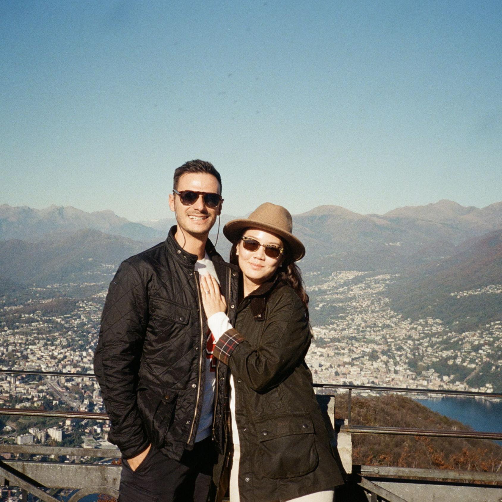 Us in Lugano