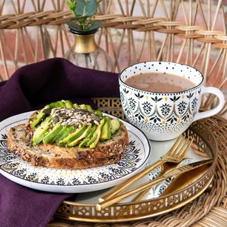 Sara Miller Artisanne Noir Mug