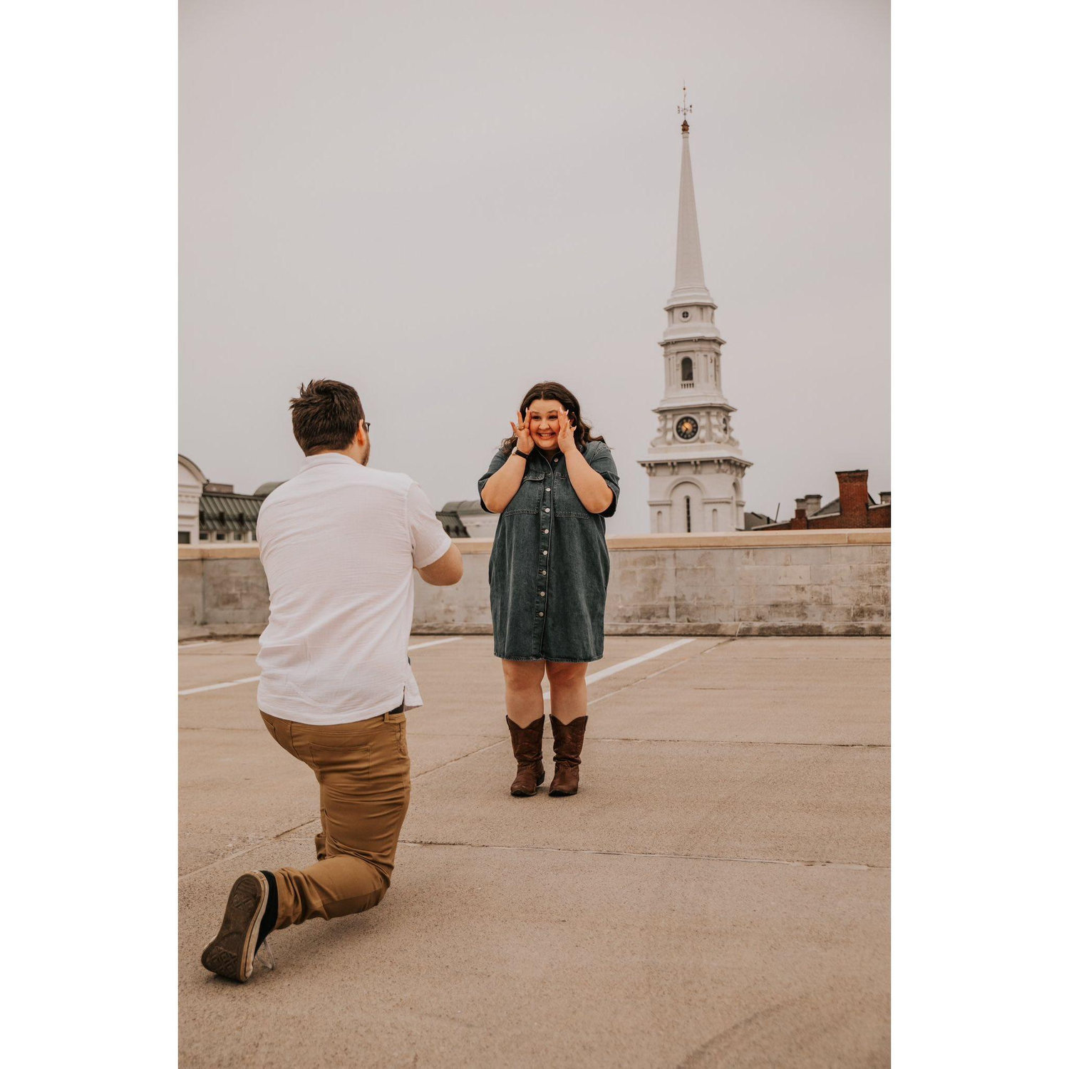 The night we got engaged!