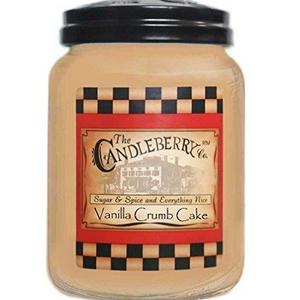 The Candleberry Candle-Vanilla Crumb Cake