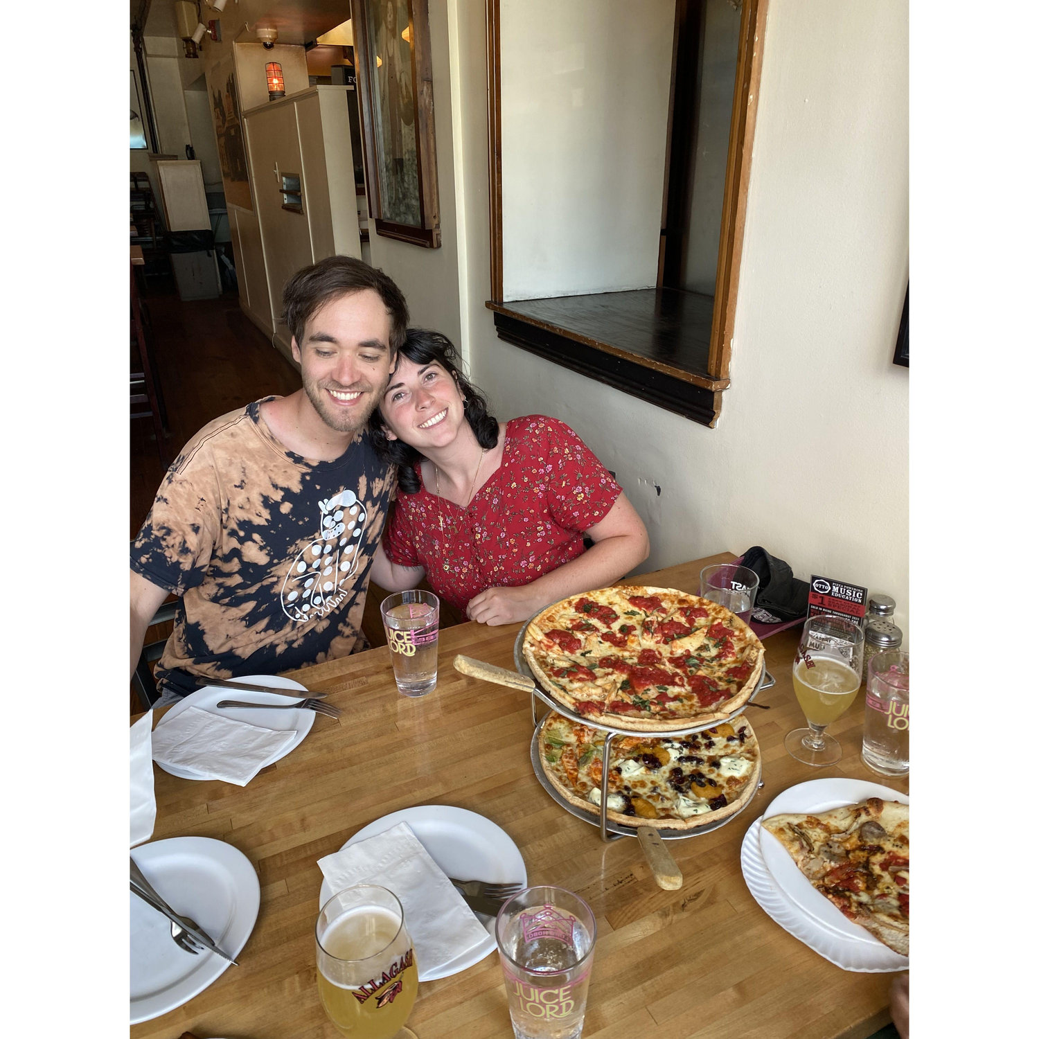 We love pizza!
