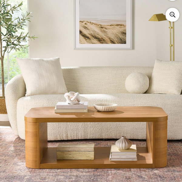 Better Homes & Gardens Juliet Coffee Table, Light Honey Finish