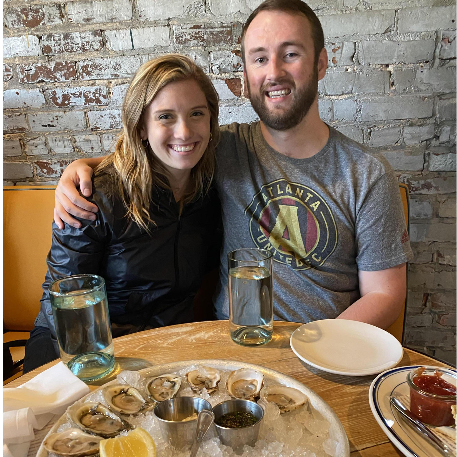 Happy hour at The Optimist in Atlanta, Georgia