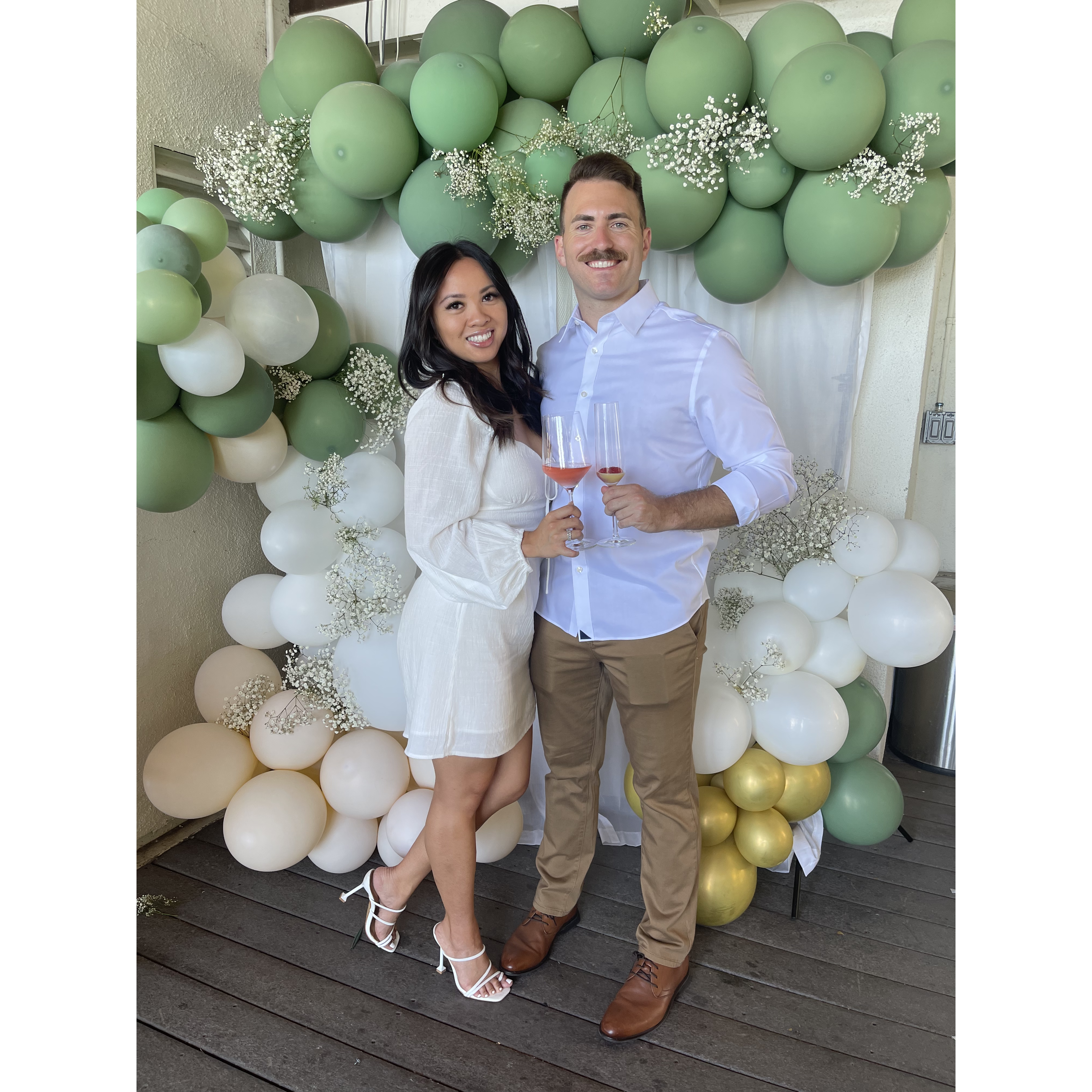 Engagement party. August 2022.