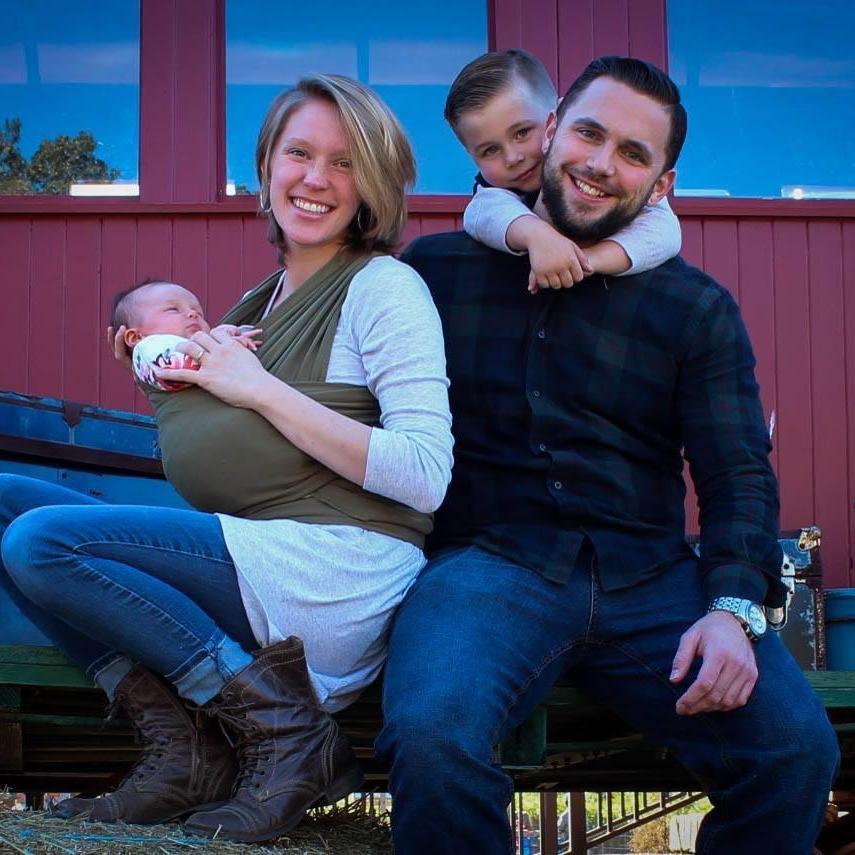 Family photo from the pumpkin patch!