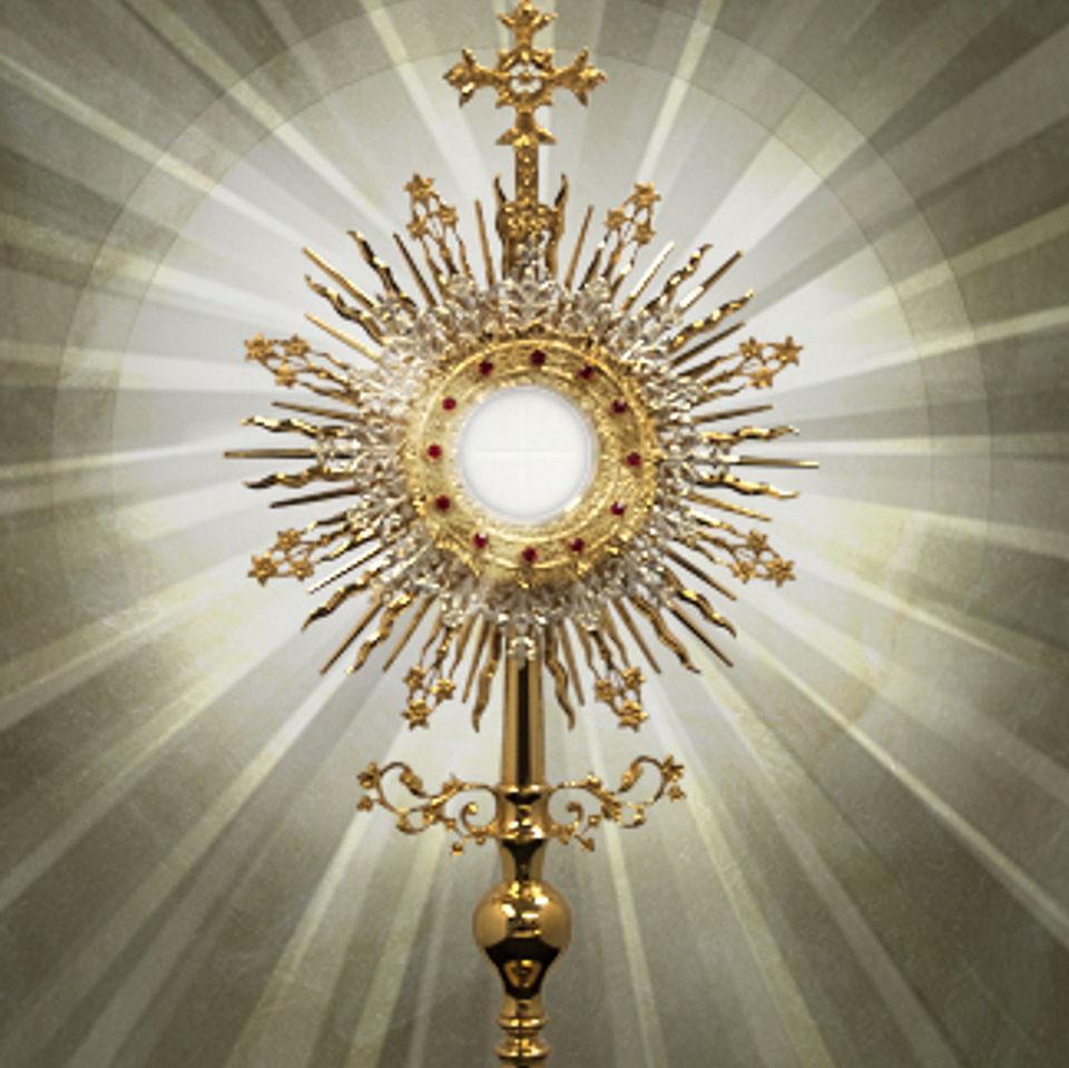 “The Eucharist is the sacrament of love: it signifies love, it produces love. The Eucharist is the consummation of the whole spiritual life.” —St. Thomas Aquinas