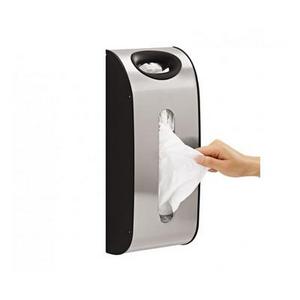 simplehuman - Wall Mounted Grocery Bag Dispenser in Stainless Steel