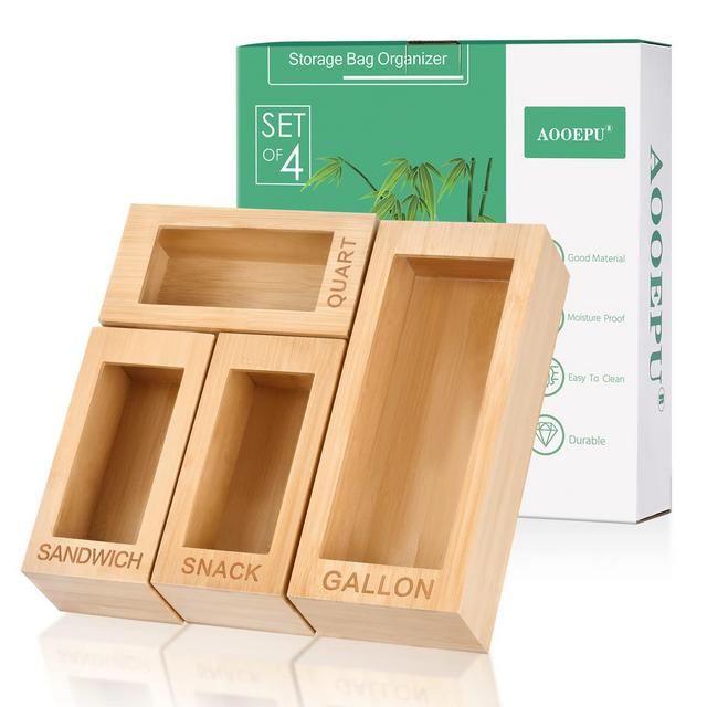 Ziplock Bag Storage Organizer