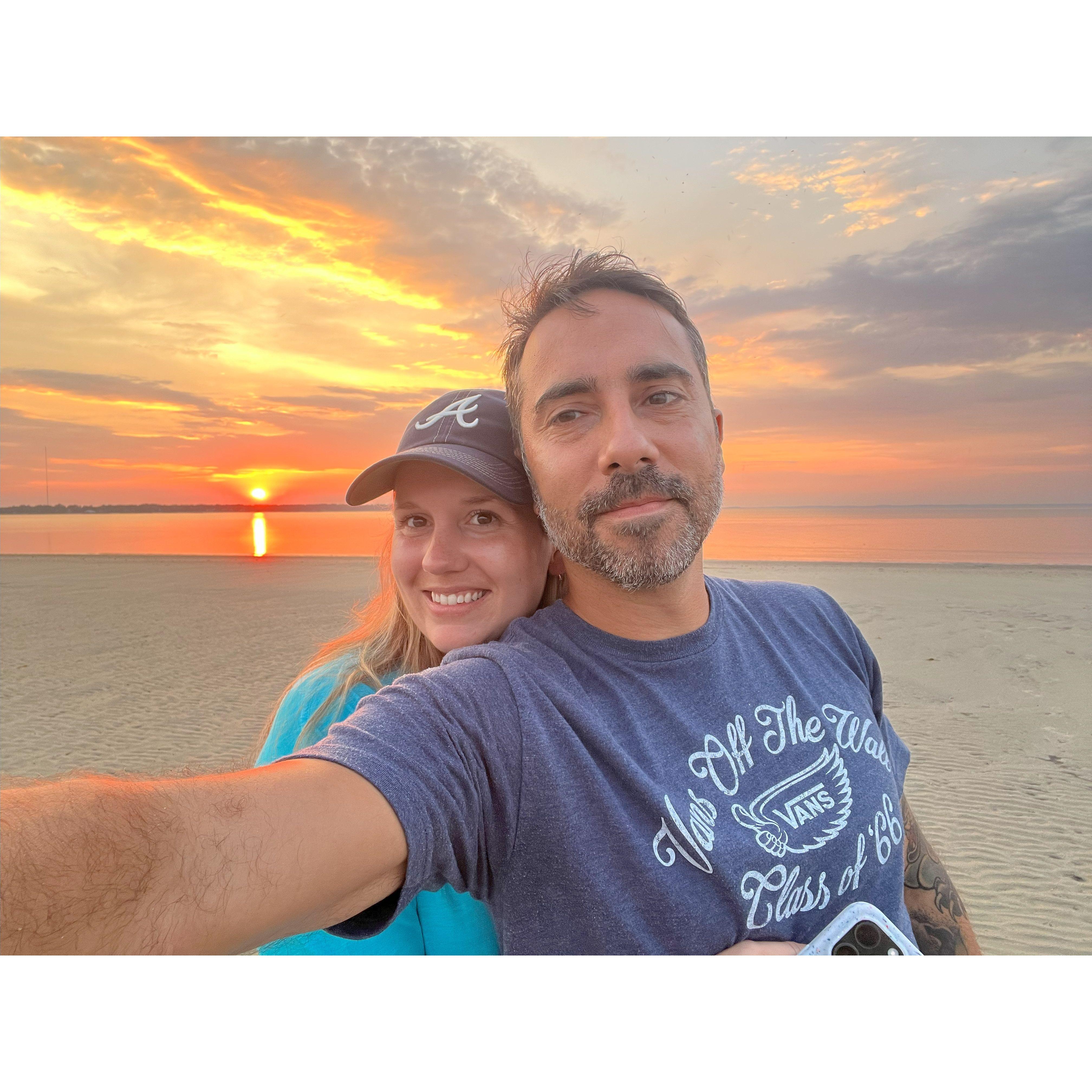 Sunset on Harbor Island, SC.