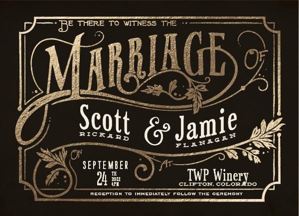 The Wedding Website of Jamie Flanagan and Scott Rickard
