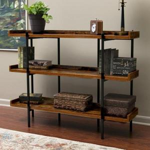 Calona Modern Etagere Bookcase