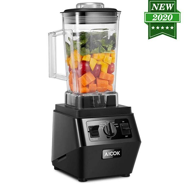 Kitchen Blender for Shakes and Smoothies Frozen Drink Maker High Capacity Countertop Blender Professional with BPA Free Pitcher and Spigot, 1400 watt 70 oz Self Cleaning Frozen Drink Maker