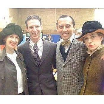 On the set of Boardwalk Empire!