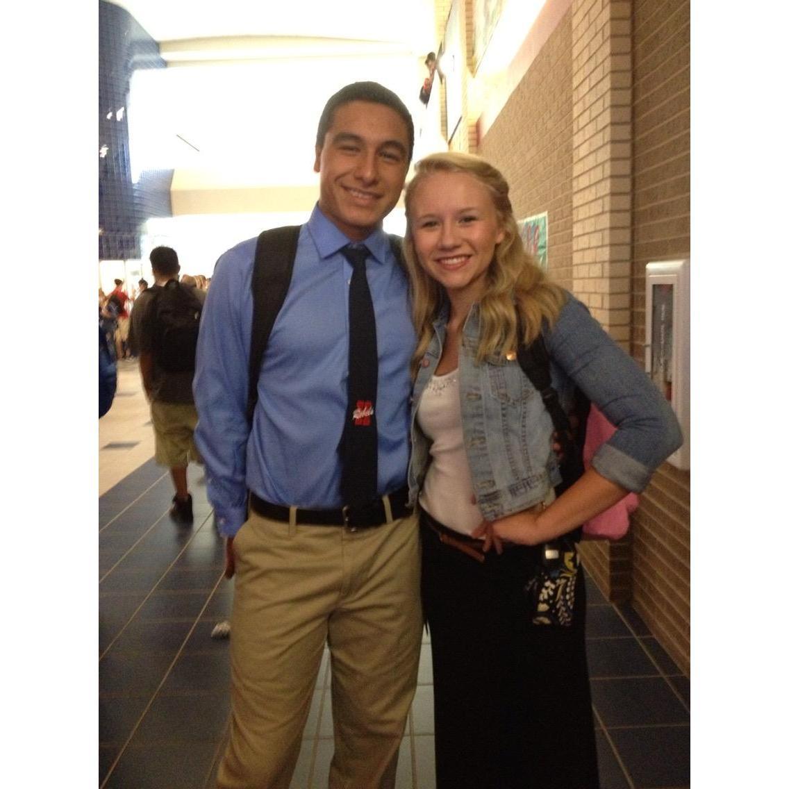 Junior year of high school (2013)