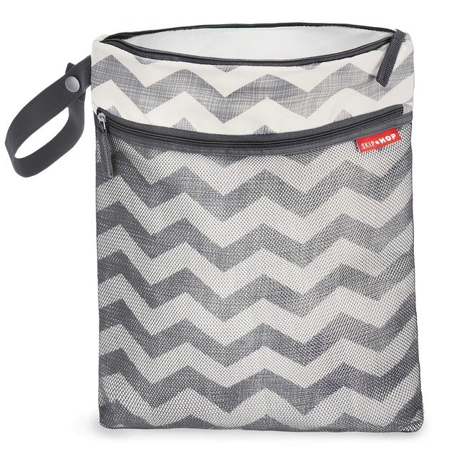 Skip Hop Waterproof Wet Dry Bag, Grab & Go, Chevron