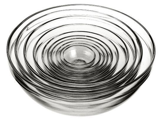 Mainstays Glass Mixing Bowl Set, 10pc