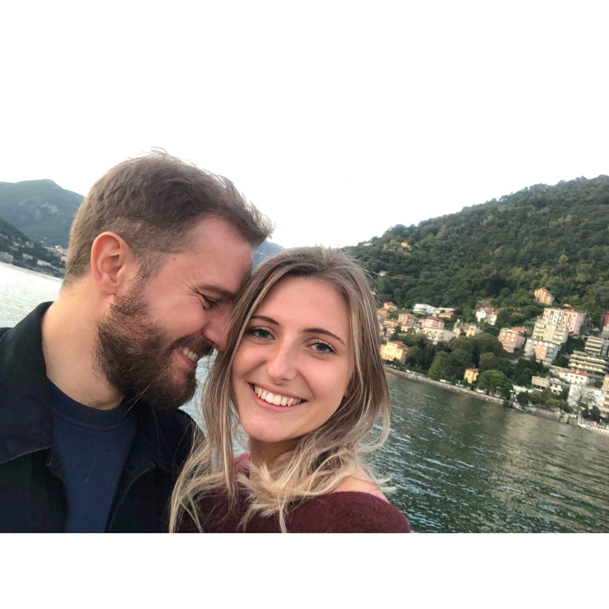 Our first picture after re-seeing each after 10 years