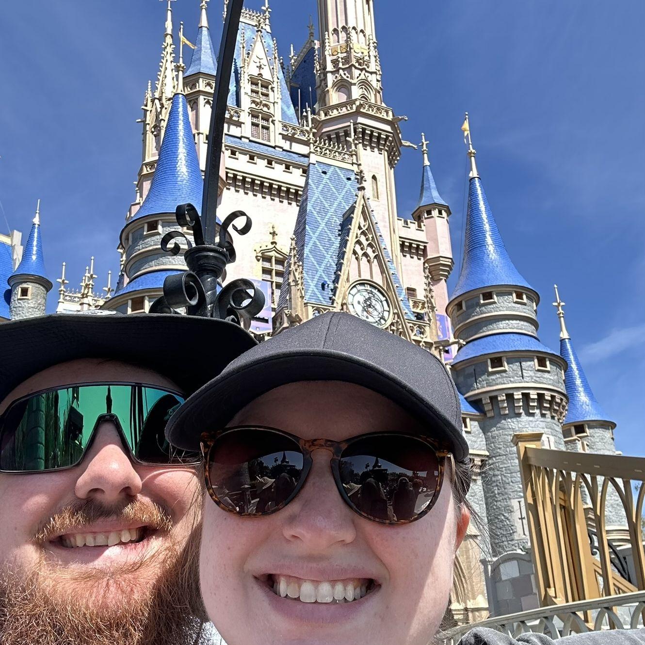 Have to get a selfie in front of the castle, it's the law