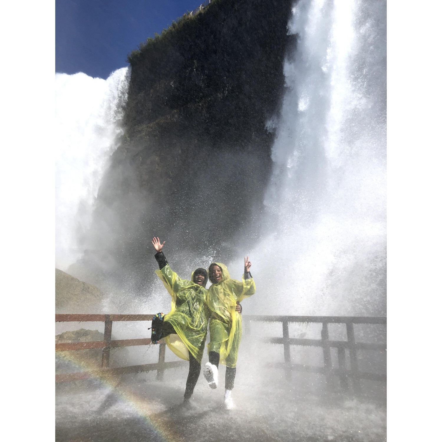 Fun under the Falls!