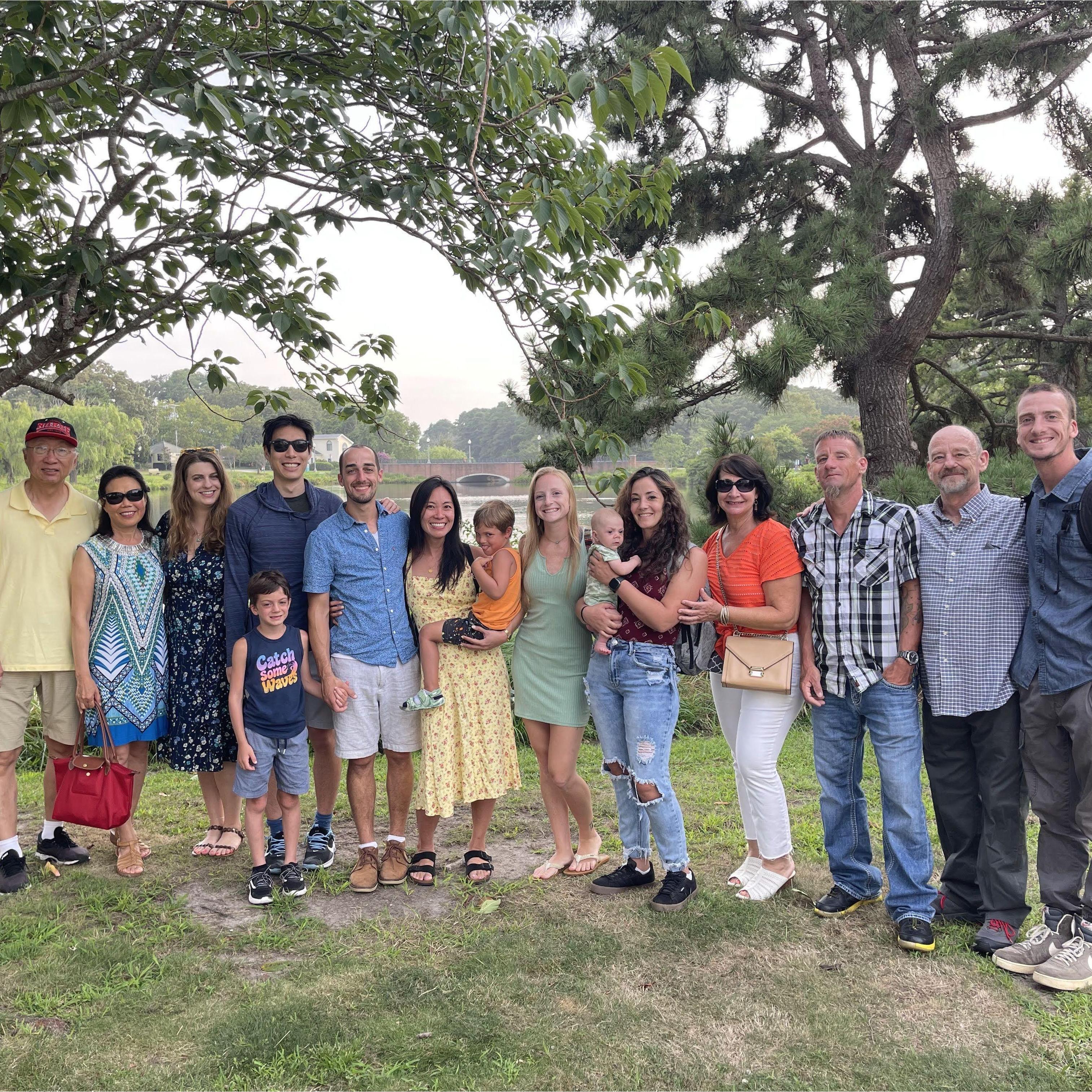 Joint family pic in Rehoboth, DE