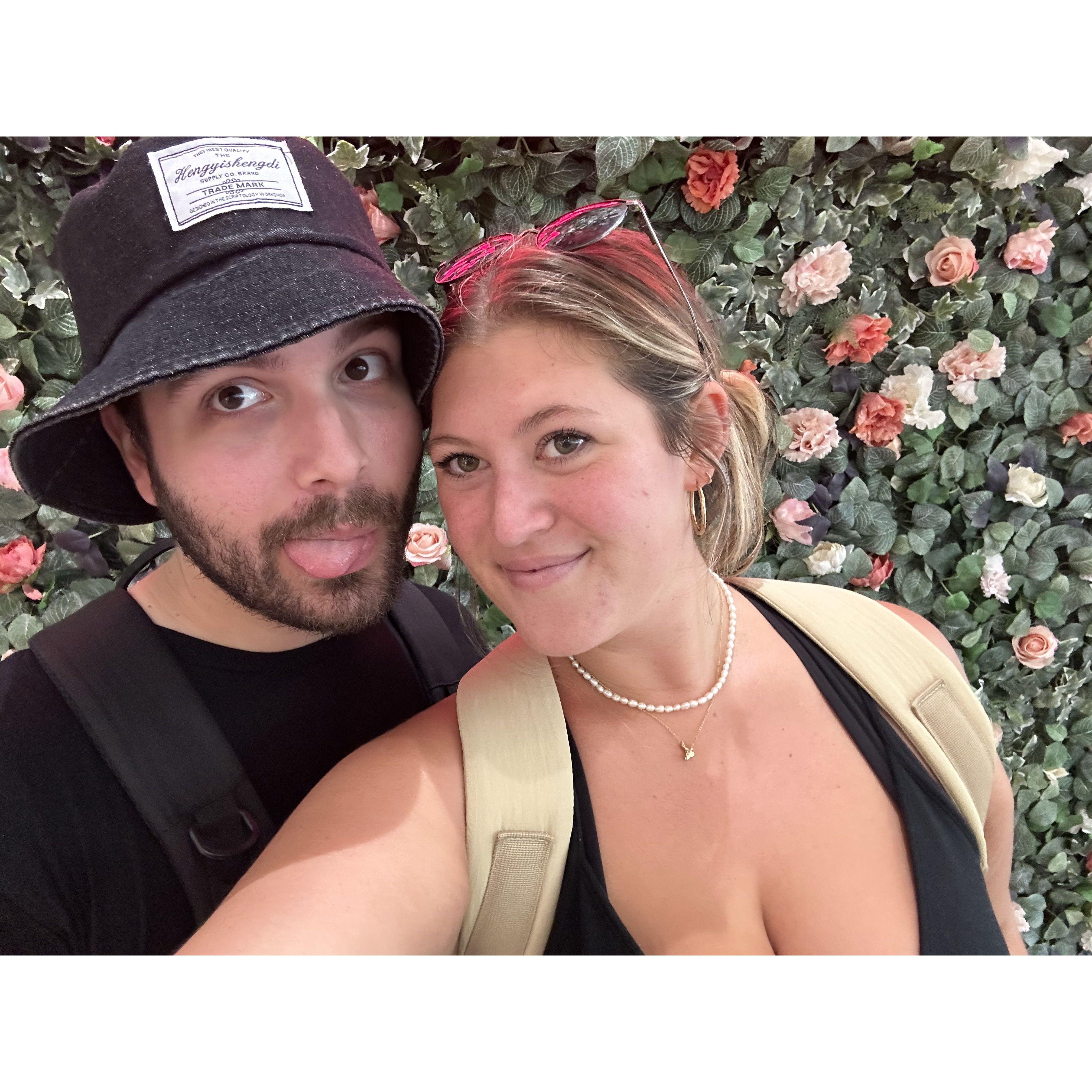 I came to visit Chris in Japan over the summer!