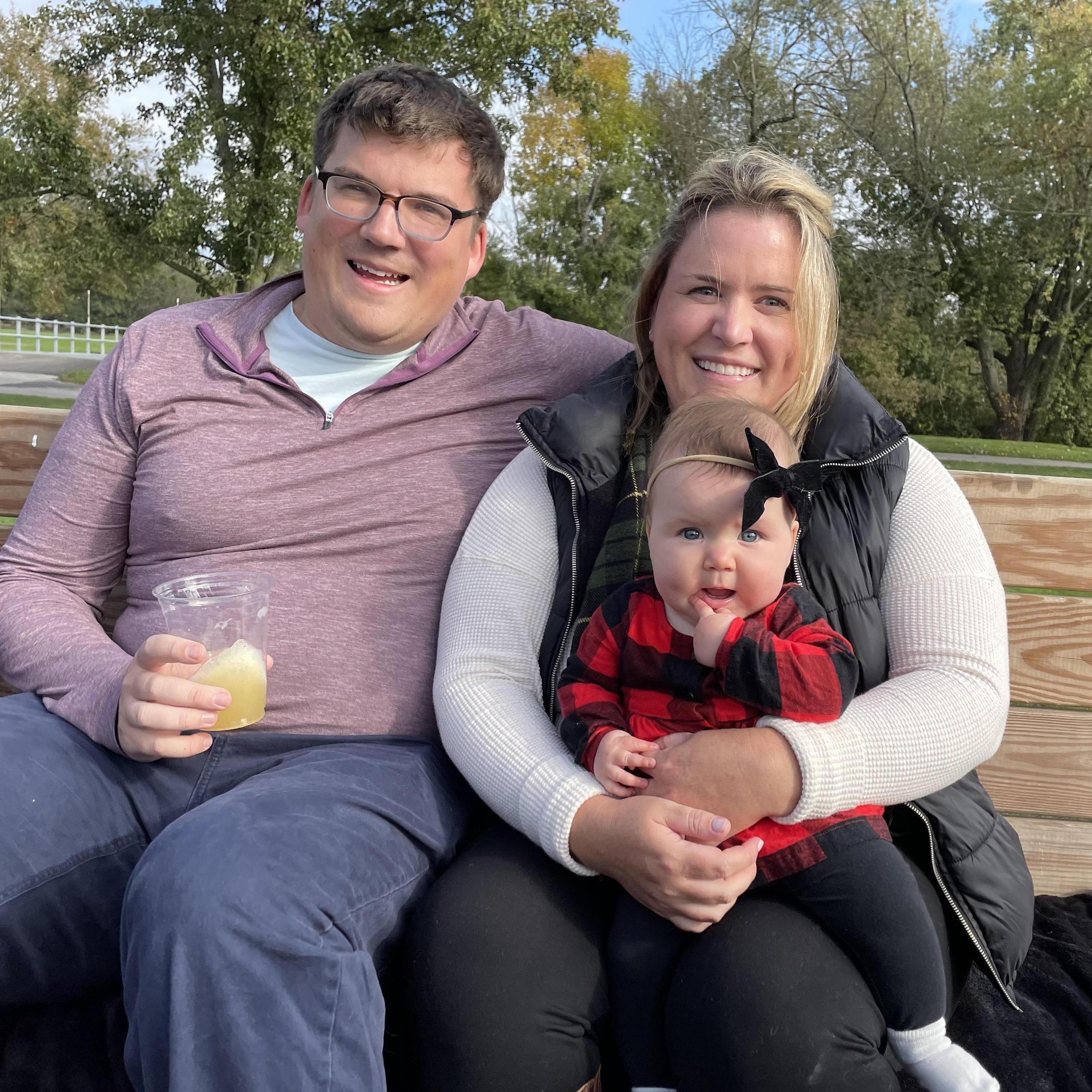 Pippa's first hayride