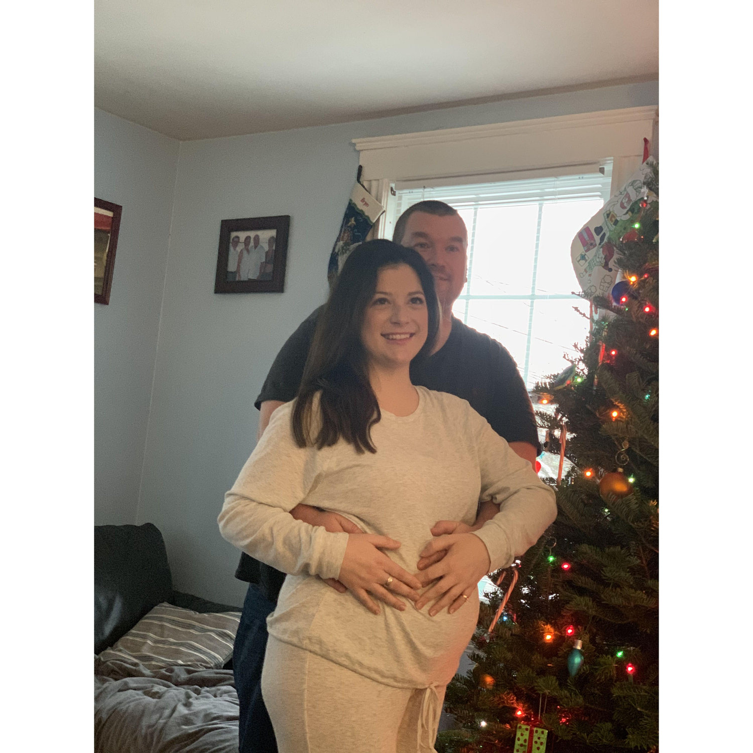 Last Christmas as a family of 2!