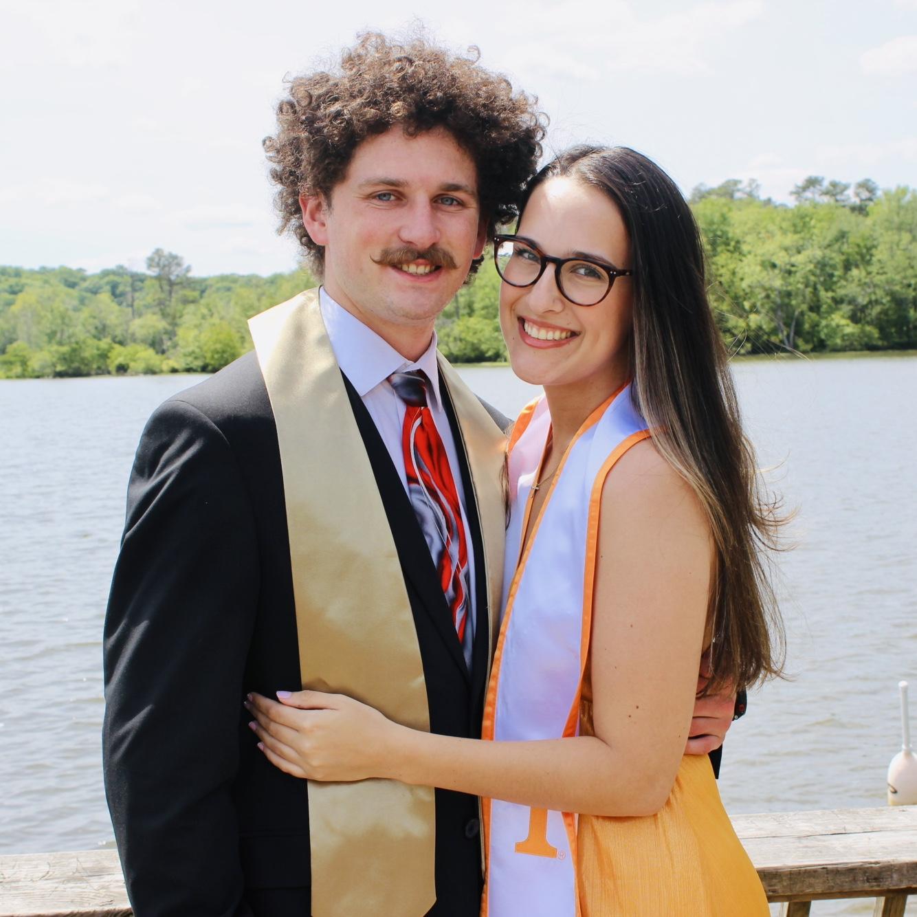 Abby and Alex graduated! Alex got his degree in Aerospace Engineering and Abby got hers in Advertising.