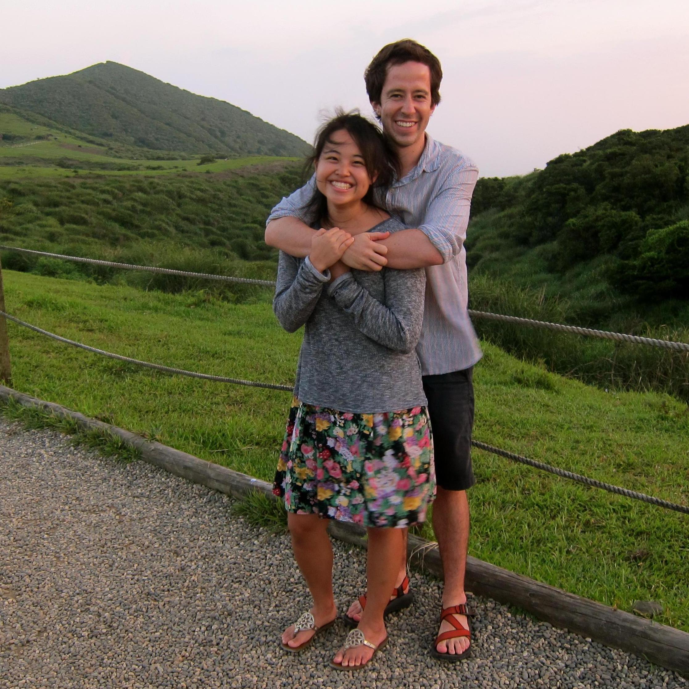 In Taiwan, at Yang Ming Shan