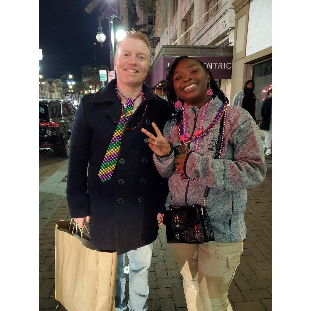 Alan and Tyler in New Orleans