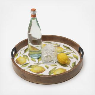 Gourmet Basics Round Lemon Lazy Susan