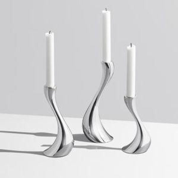 Georg Jensen COBRA candleholder, small, medium, large
